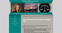 Desktop Screenshot of horanmcleanhoran.com